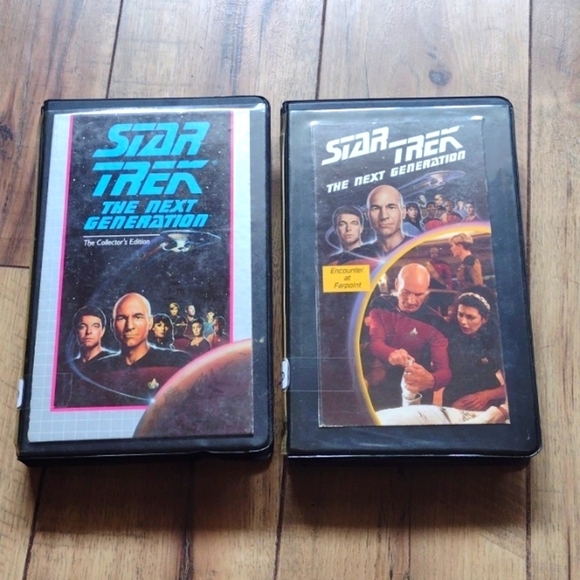 Star Trek Vintage Movies Lot:The Next Generation Collector's Edition VHS… - Picture 2 of 6